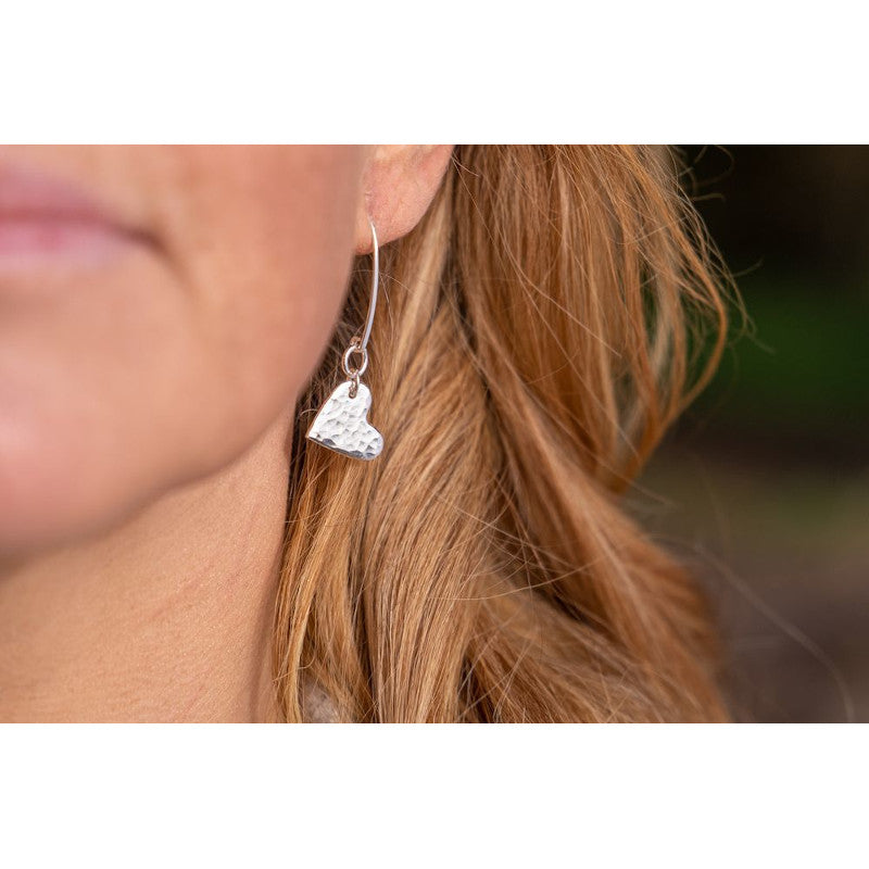 Close To My Heart Sterling Silver Drop Earrings