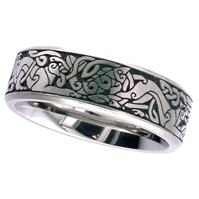 Celtic Titanium Wedding Ring - 2226CH-CD5