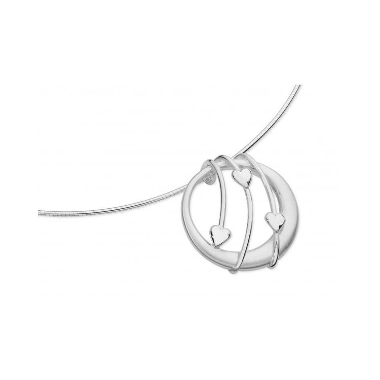 Cherish Sterling Silver Necklet - 15132