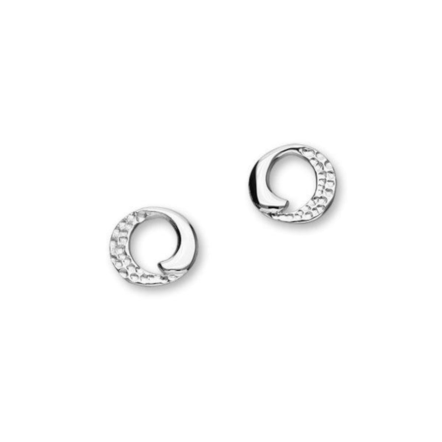 Sterling Silver Oslo Stud Earrings - E1679 Ortak