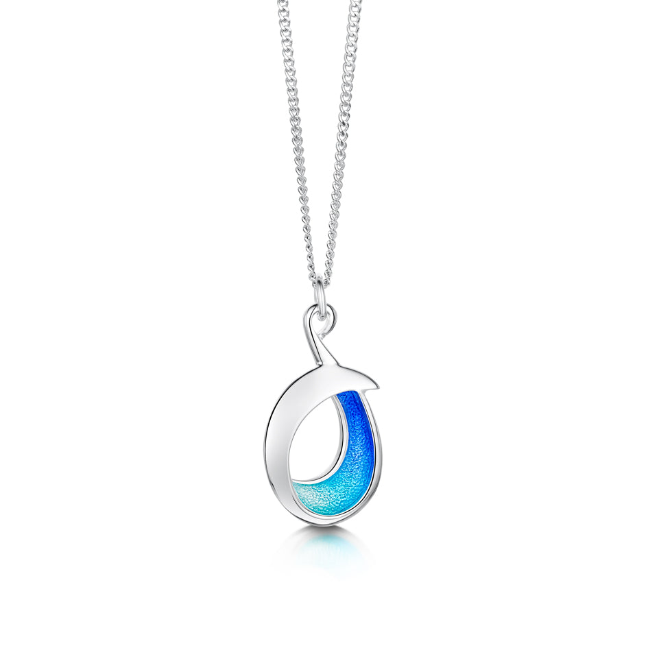 Sea and Surf Sterling Silver Pendant - EP0237