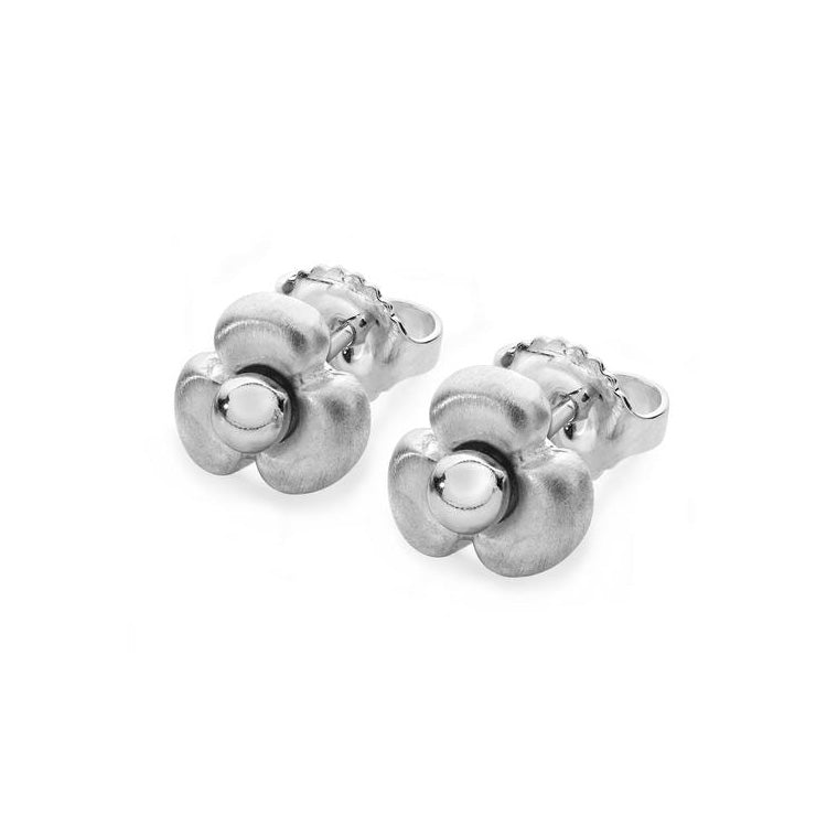 Elska Sterling Silver or Silver and 9ct Yellow Gold Stud Earrings - 14144