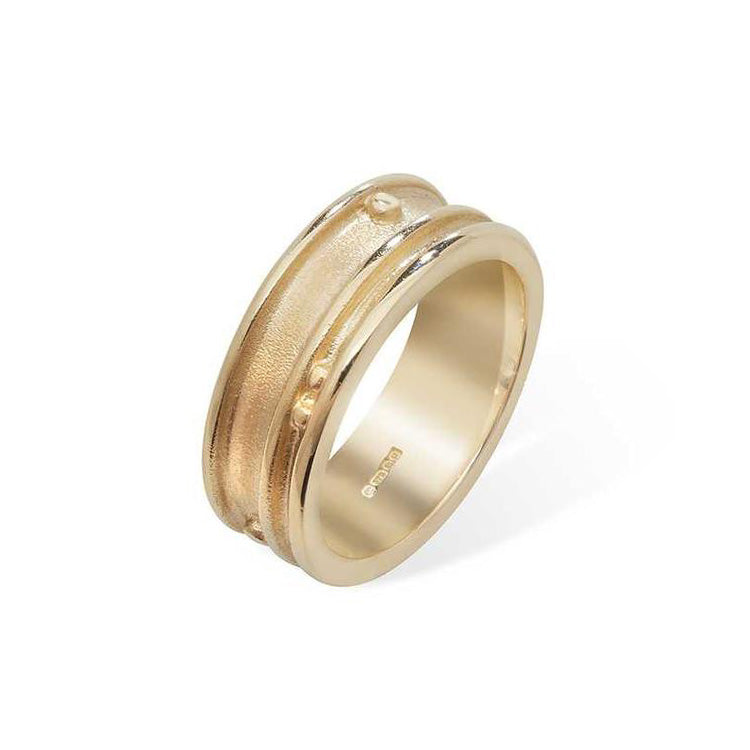 Fea Yellow Gold Ring - 26059