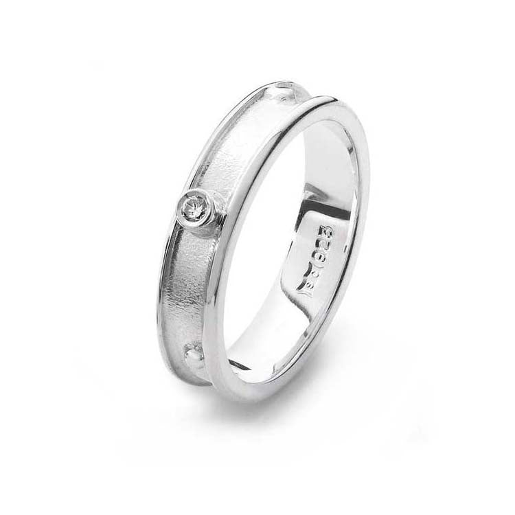 Fea Sterling Silver Ring - 16059-4