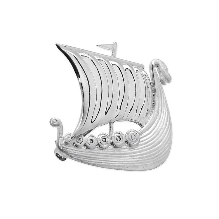 Galley Sterling Silver Brooch - 11131 Aurora