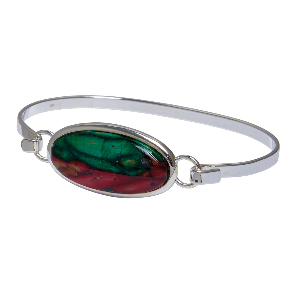 Heather Oval Bangle - HBA17