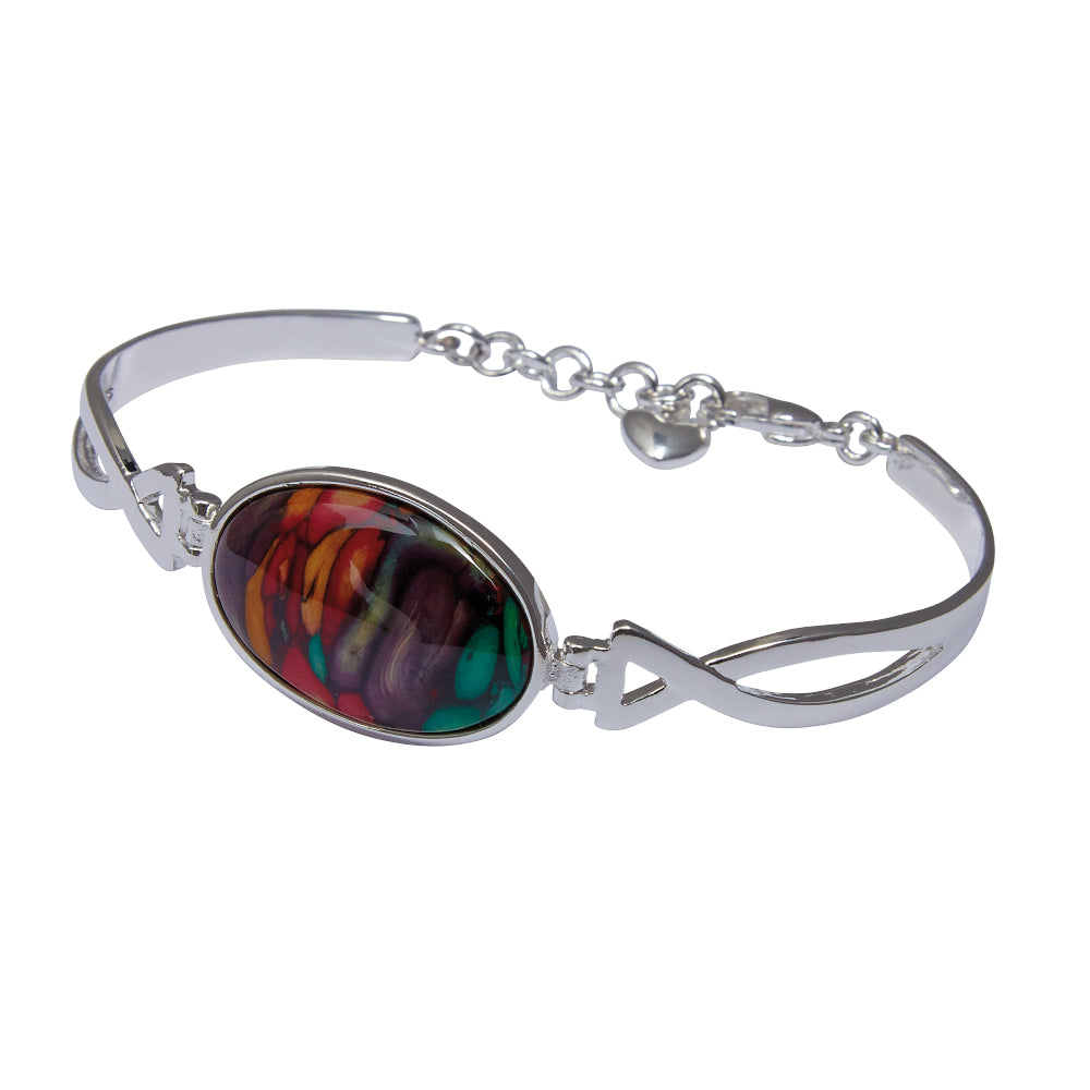 Heather Twist Bangle - HBA20