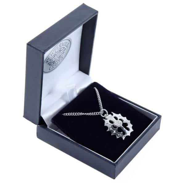 Pewter Thistle Pendant sp39 Pewtermill