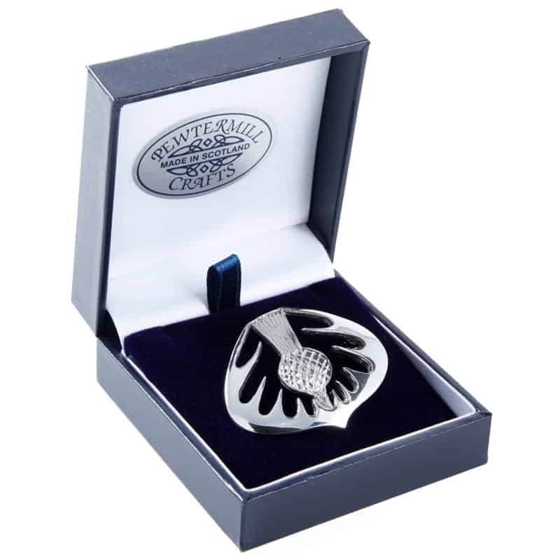 Large Celtic Thistle  Brooch29 Pewtermill