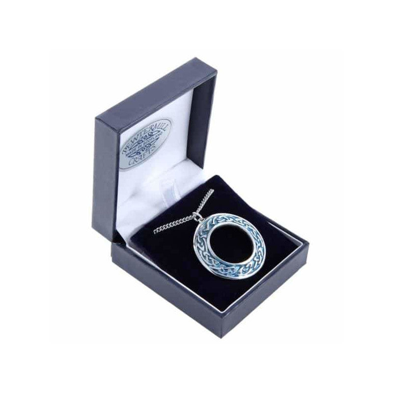 Large Pewter Celtic Pendant.12B Pewtermill