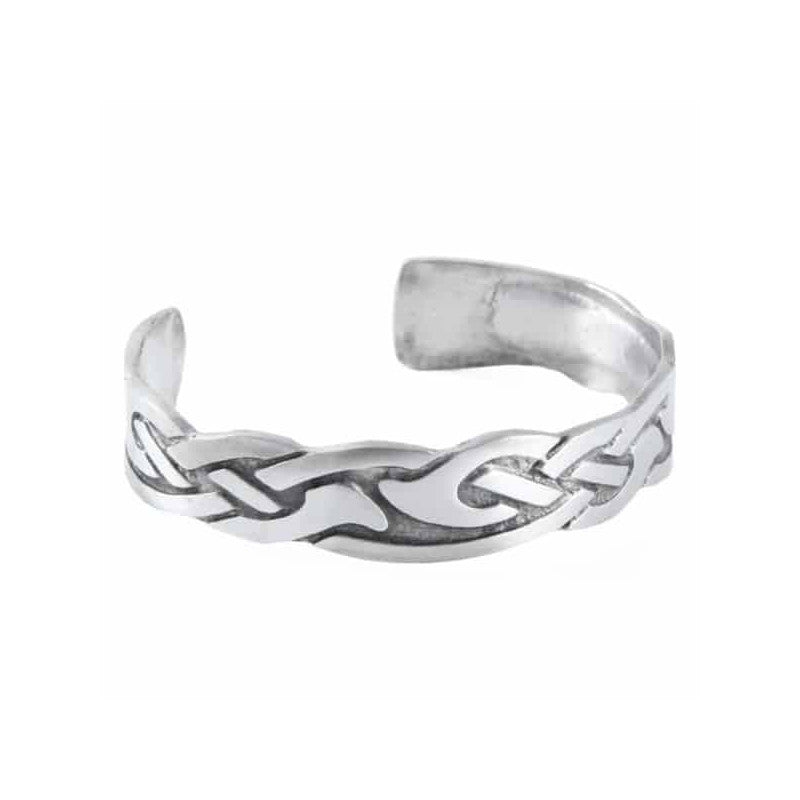 Pewter Celtic Knot Bangle.mbn1 Pewtermill
