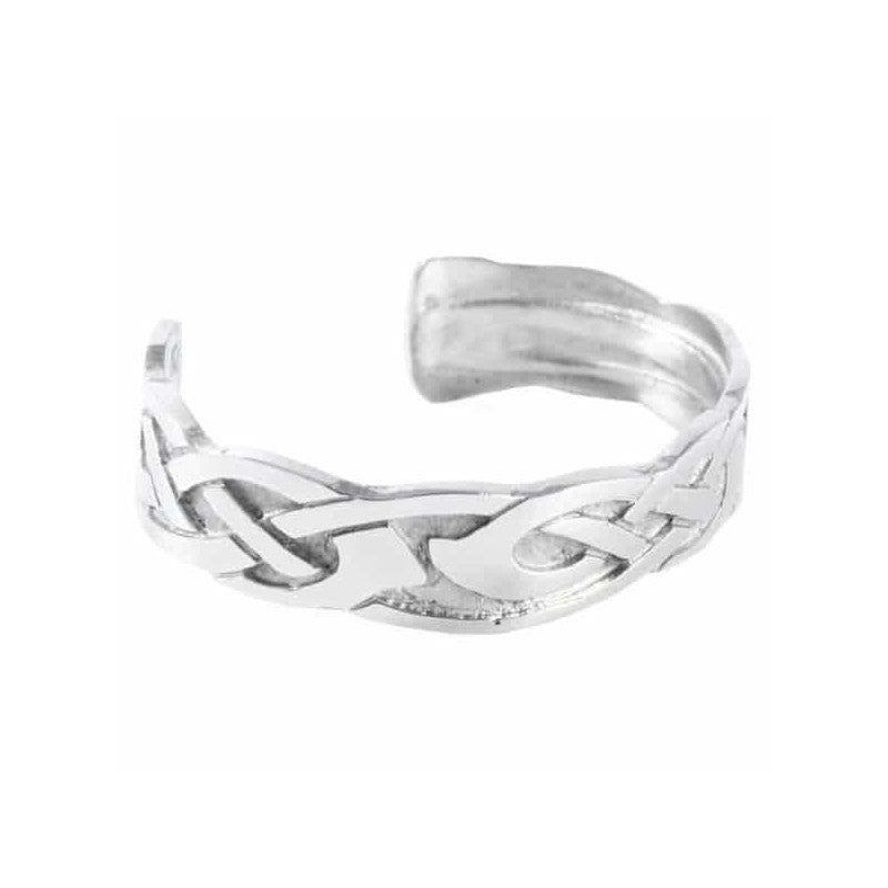 Pewter Celtic Knot Bangle.bn15 Pewtermill