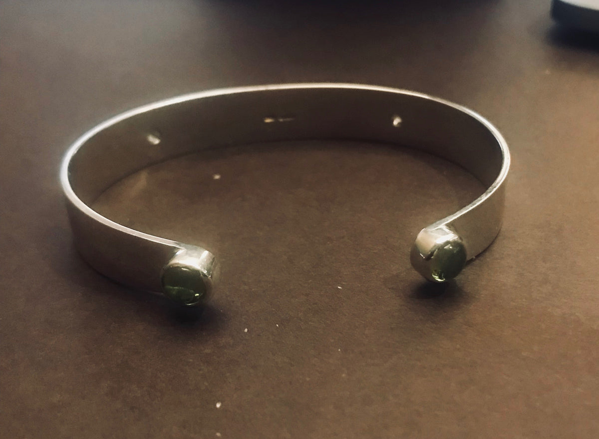 Silver Celtic Bangle- C85