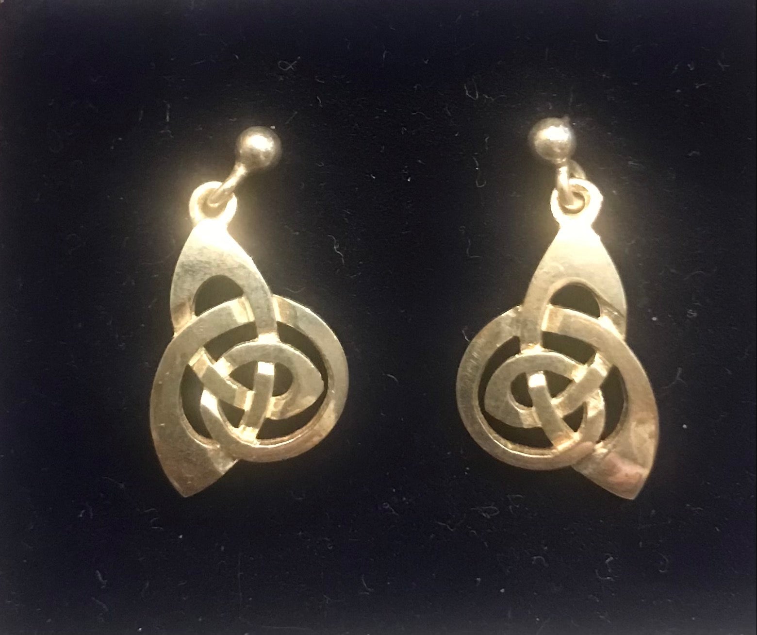 Silver Celtic Earrings - C90E