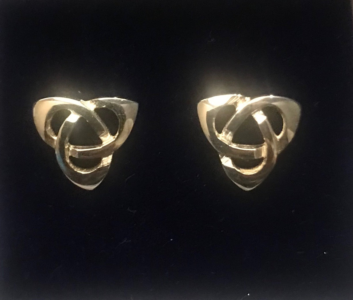 Silver Celtic Earrings - C12