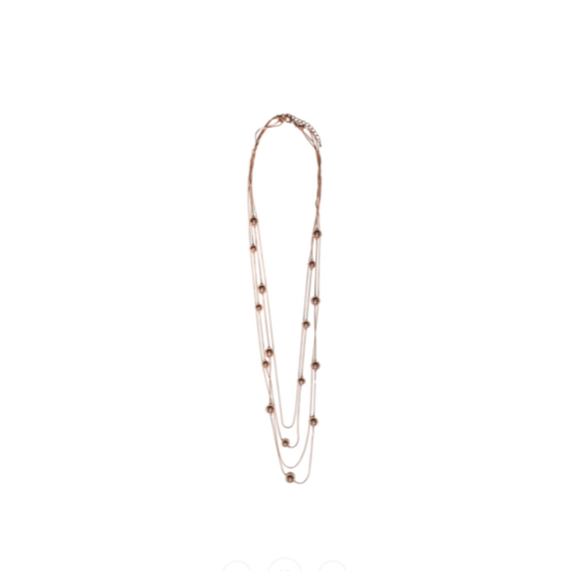 Fashion Jewellery Copper Coloured Necklace