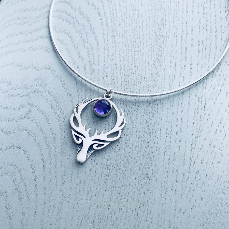 Highland Stag Large Pendant