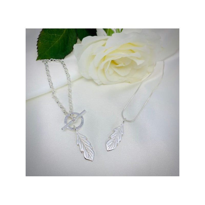 Mini Feather Pendant