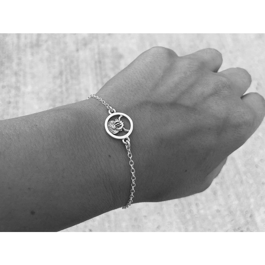Highland Cow Sterling Silver Bracelet by Celina Rupp