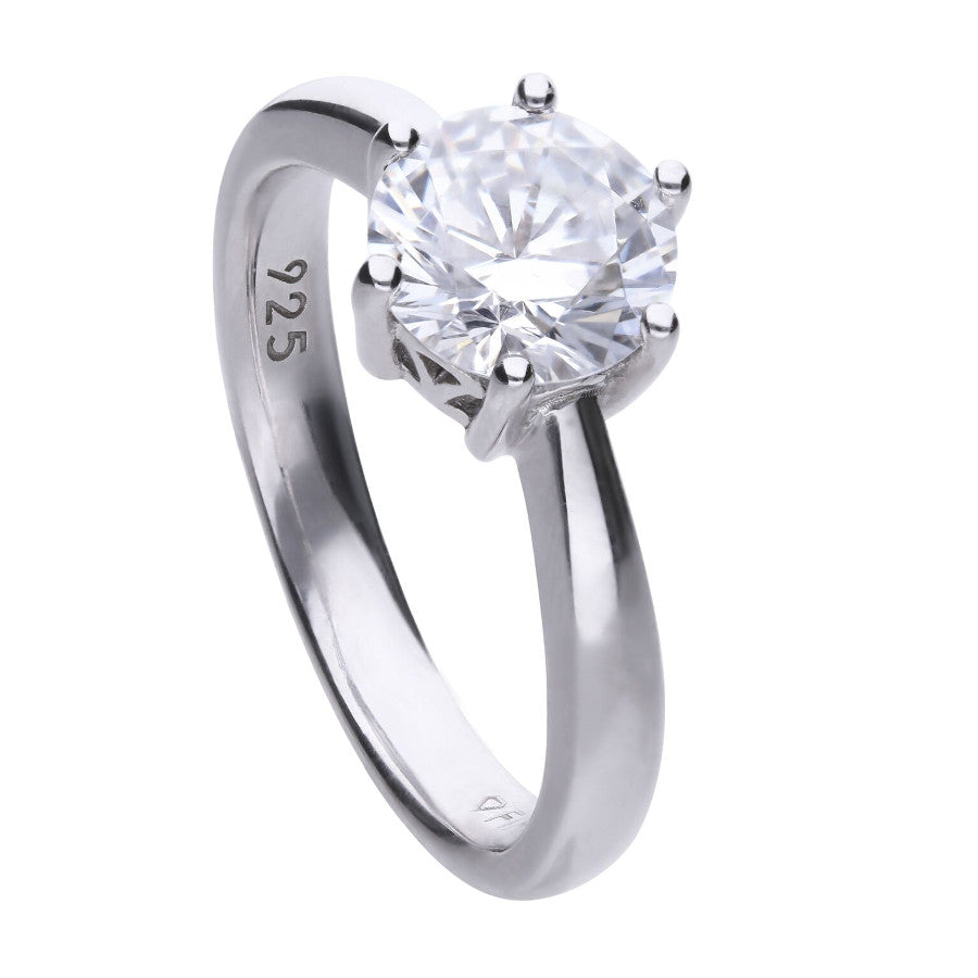 Claw Set 2 Carat Solitaire Ring - R3622