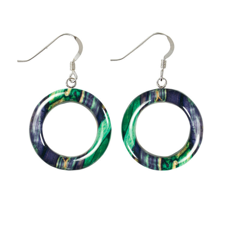Heather Hoop Drop Earrings - SE15
