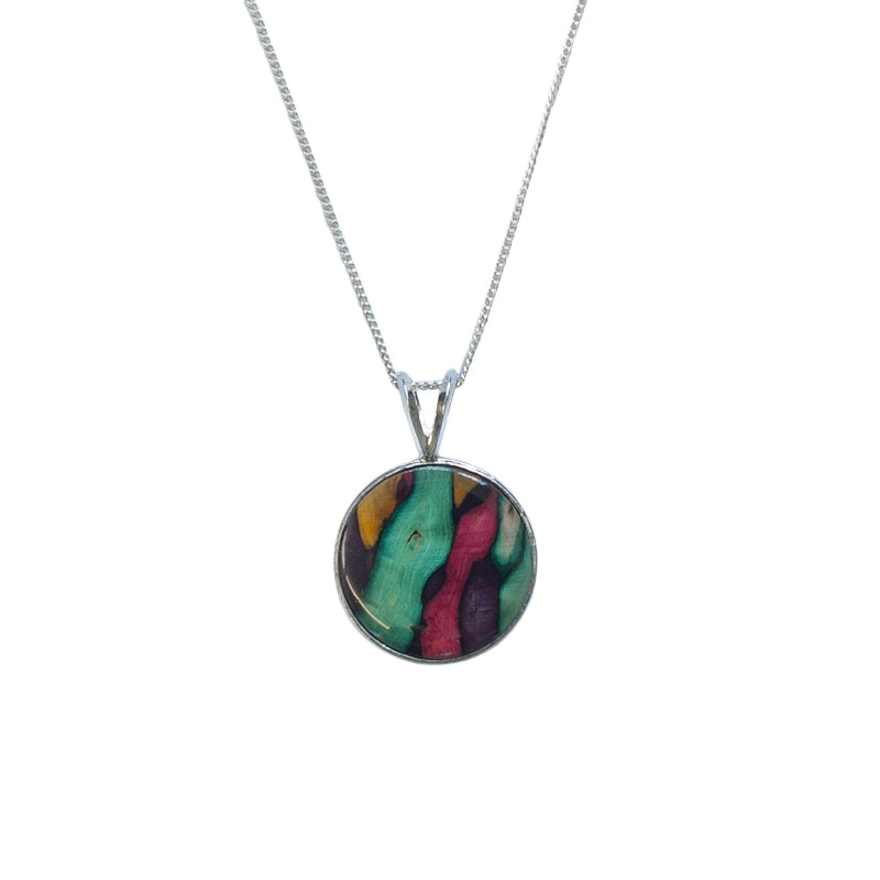 Heather Circle Pendant - SP432