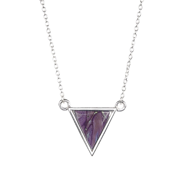 Heather Neuk Triangle Necklace - SP436