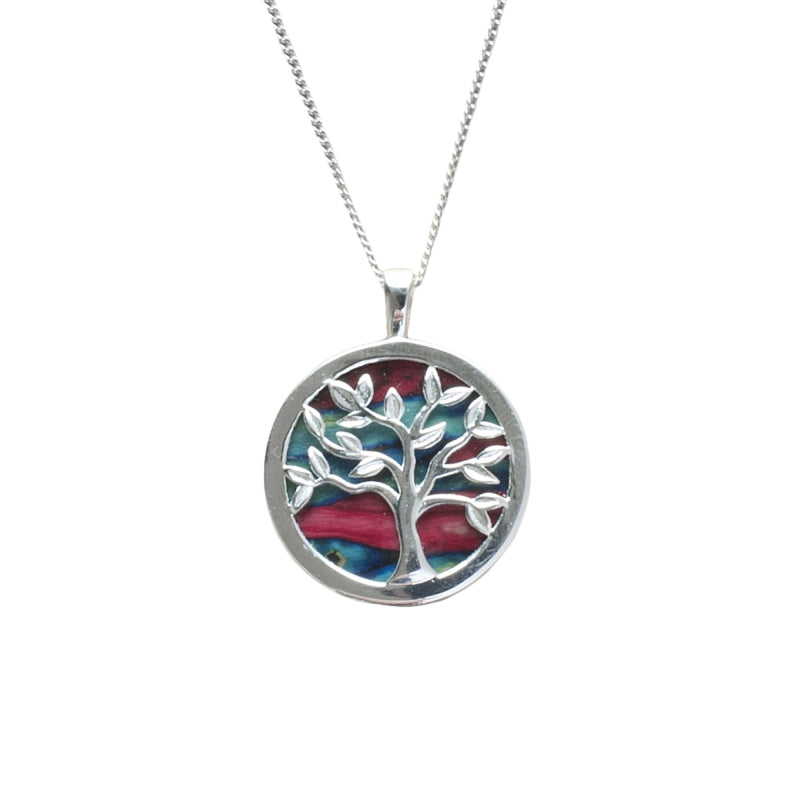 Heather Silver Tree of Life Pendant - SP437