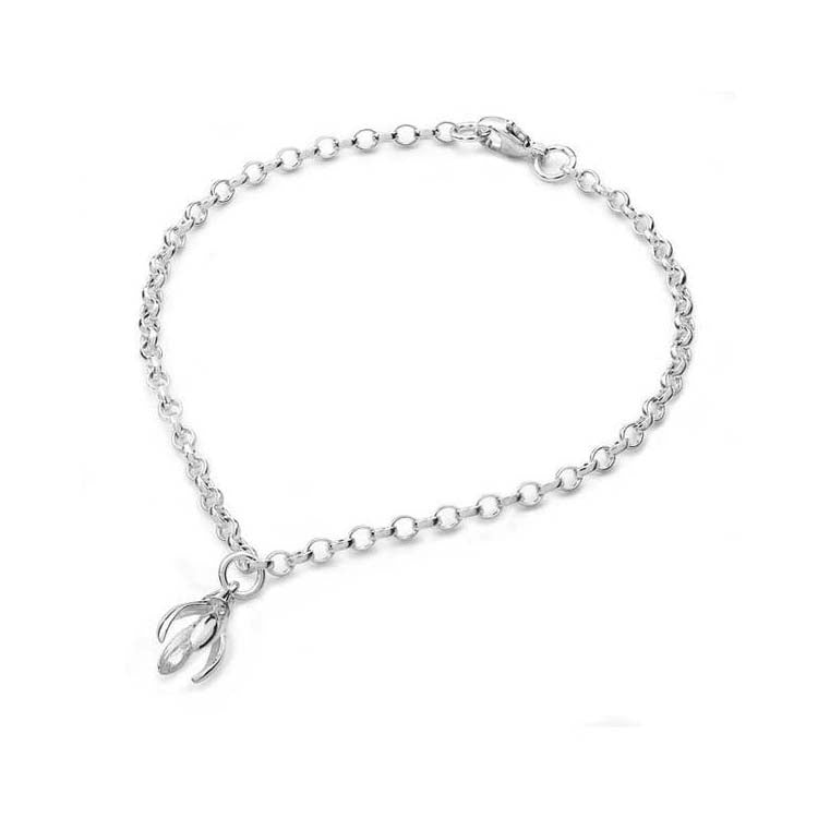 Silver Snowdrop Bracelet - 19115