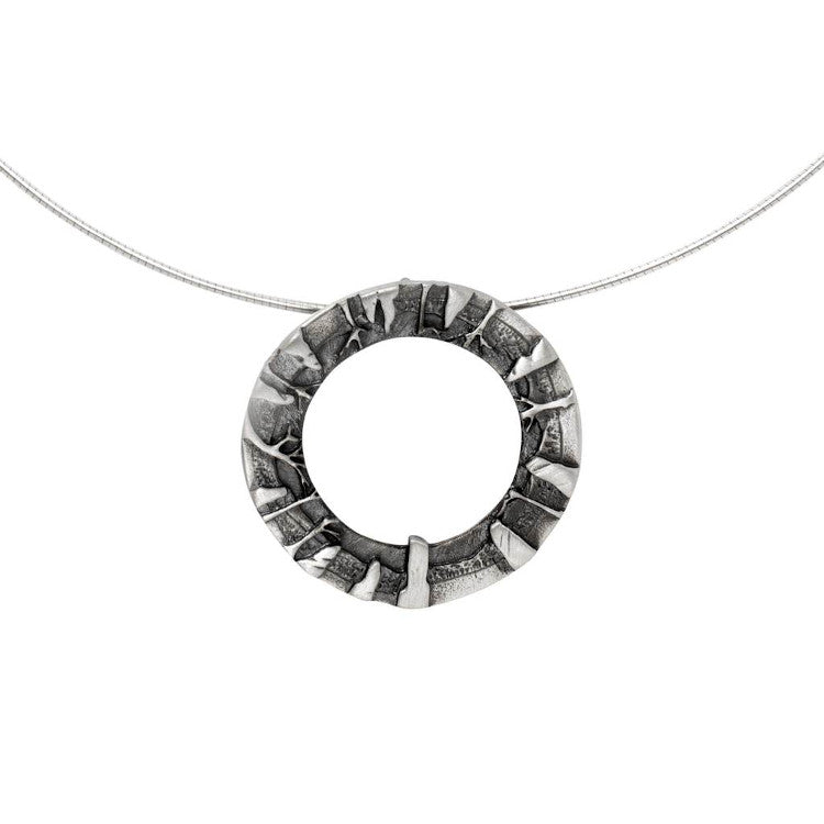 &quot;Outlander&quot; Sterling Silver, Craig na Dun Pendant