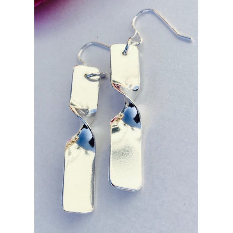 Turning Point Sterling Silver Drop Earrings