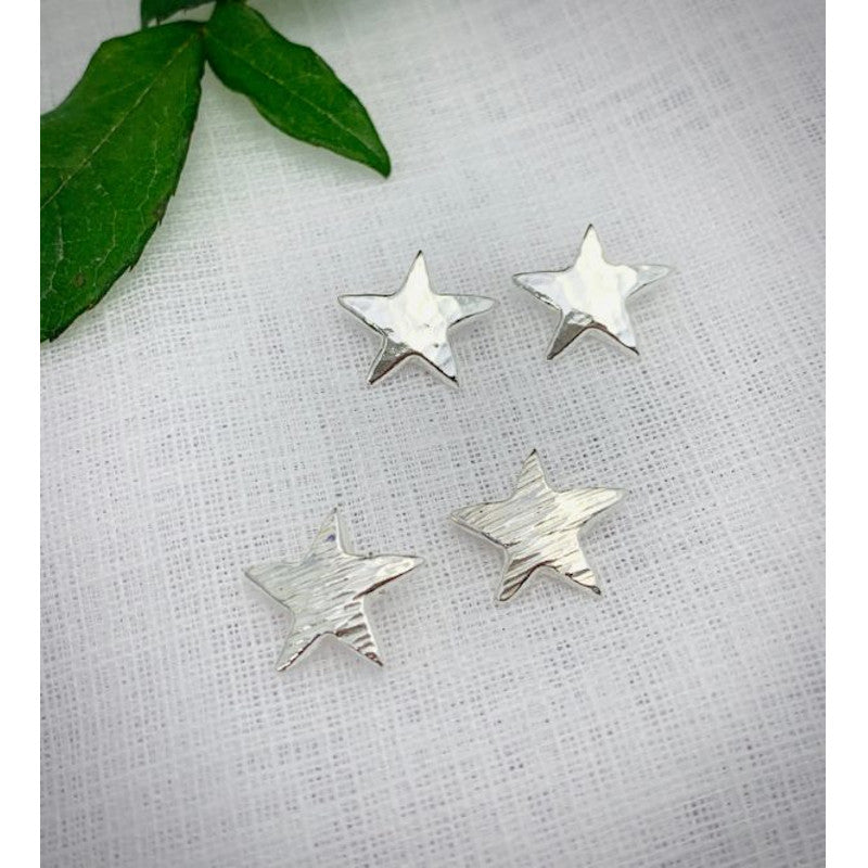 You're A Star Sterling Silver Chunky Stud Earrings