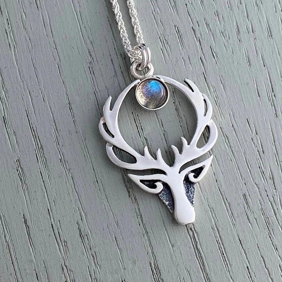Highland Stag Medium Pendant