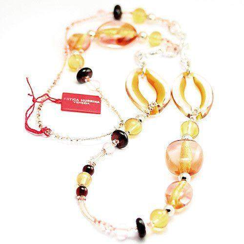 Antica Murrina Aleseo Glass Necklace C0705A-Ogham Jewellery