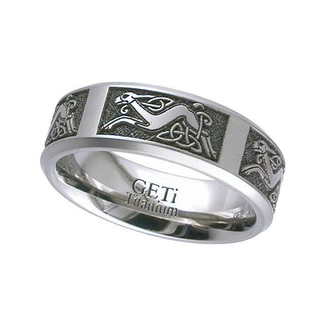 Titanium Celtic Ring - 2226CH-CD1