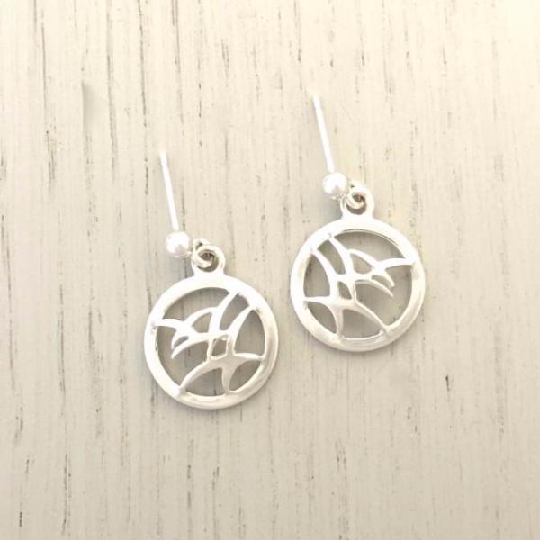 Celina Rupp Arctic Tern Drop Earrings-Ogham Jewellery