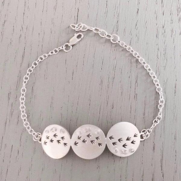 Celina Rupp Bird Prints in the Sand Bracelet - 38EB-Ogham Jewellery