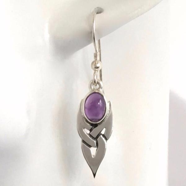 Celina Rupp Celtic Drop Earrings - 5E-Ogham Jewellery