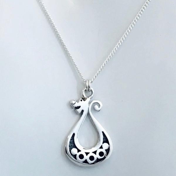 Celina Rupp Drekkar Small Pendant - 29EP-Ogham Jewellery