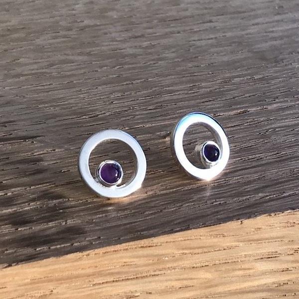 Celina Rupp Flower of Scotland Earrings - CRJ-43S-Ogham Jewellery