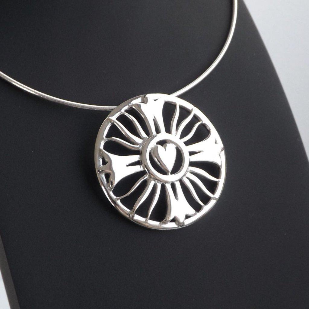 Celina Rupp Heart of the Chapel Large Pendant - 11P-Ogham Jewellery