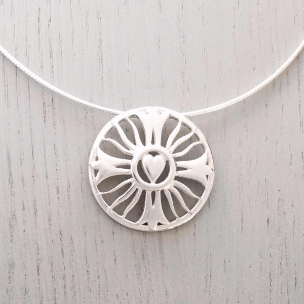 Celina Rupp Heart of the Chapel Medium Pendant - 11MP-Ogham Jewellery