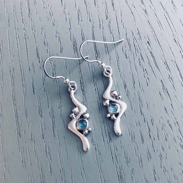 Celina Rupp Highland Burn Large Drop Earrings - CRJ-37EL-Ogham Jewellery