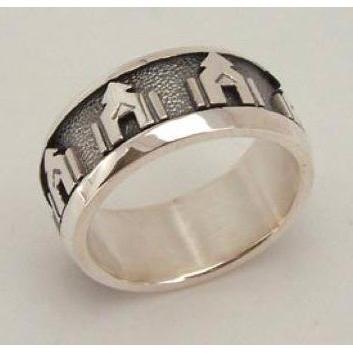 Celina Rupp Italian Chapel Gents Ring - 1RG-Ogham Jewellery