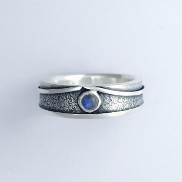 Celina Rupp Moonlit Shores Ring - 19R-Ogham Jewellery