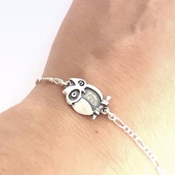 Celina Rupp Owl Bracelet - 32EB-Ogham Jewellery