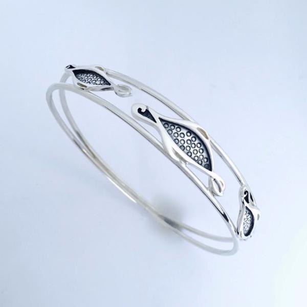 Celina Rupp Selkies Bangle - 21BA-Ogham Jewellery