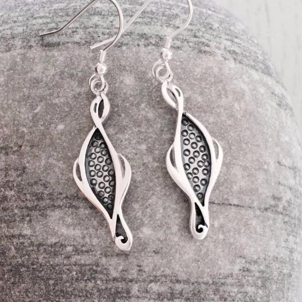 Celina Rupp Selkies Large Drop Earrings - 21EL-Ogham Jewellery