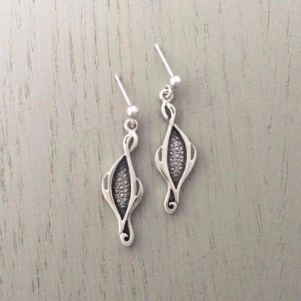 Celina Rupp Selkies Medium Drop Earrings - 21E-Ogham Jewellery