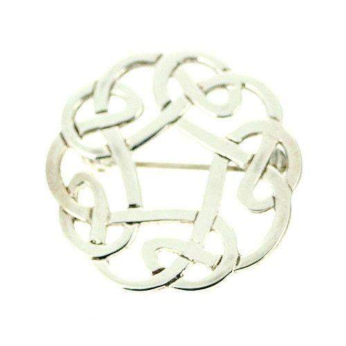 Celtic Silver Brooch - B71-Ogham Jewellery
